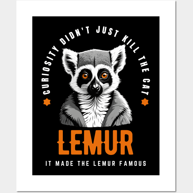 Lemur Wall Art by Pearsville